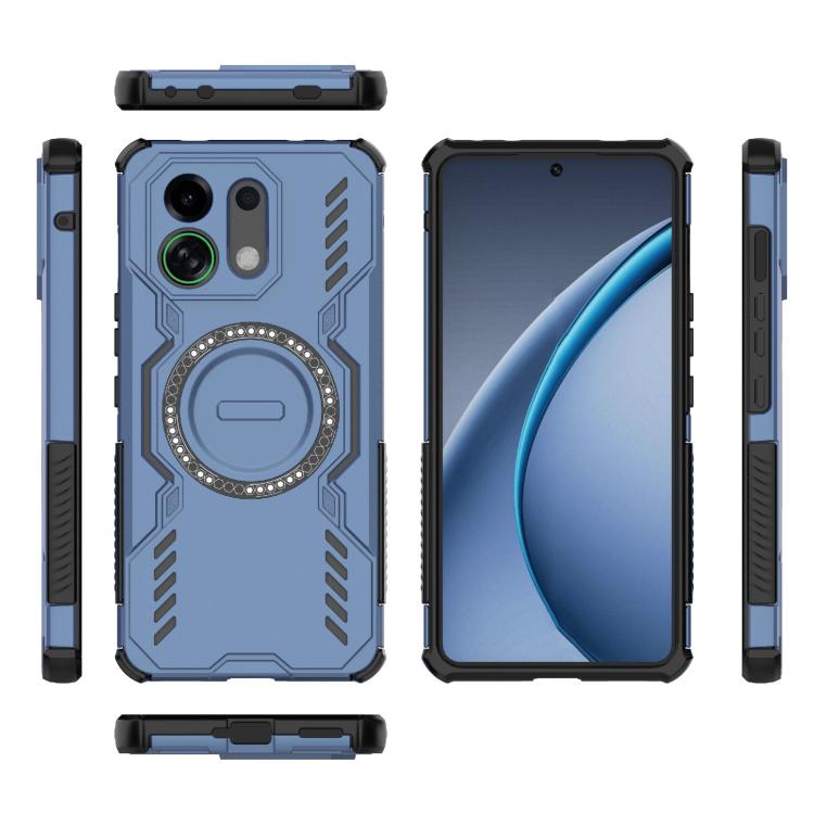 For OPPO K13 Turbo 5G Butterfly Armor MagSafe Magnetic Ring Shockproof Phone Case
