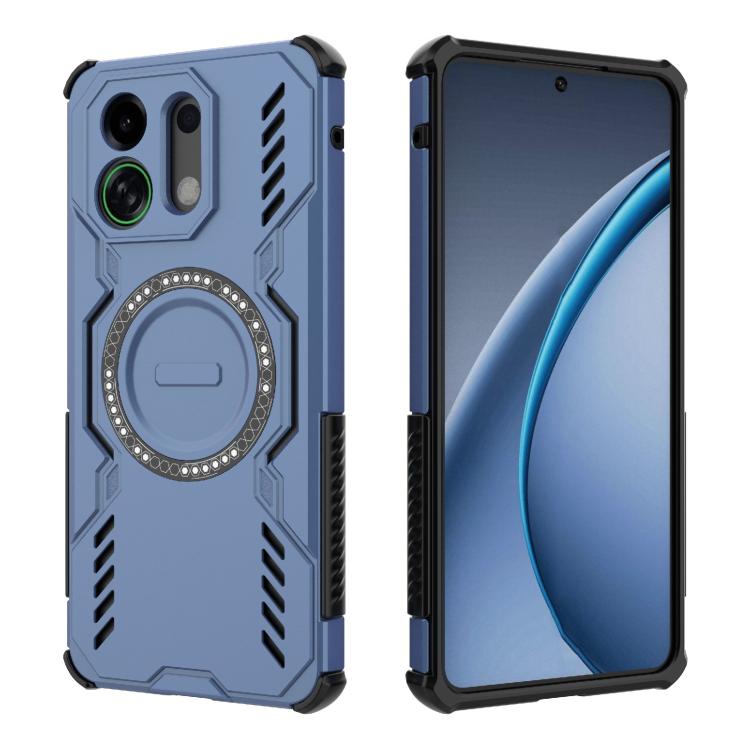 For OPPO K13 Turbo 5G Butterfly Armor MagSafe Magnetic Ring Shockproof Phone Case