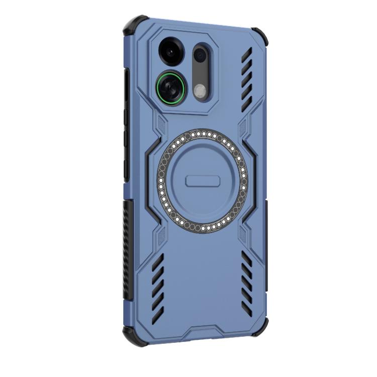 For OPPO K13 Turbo 5G Butterfly Armor MagSafe Magnetic Ring Shockproof Phone Case
