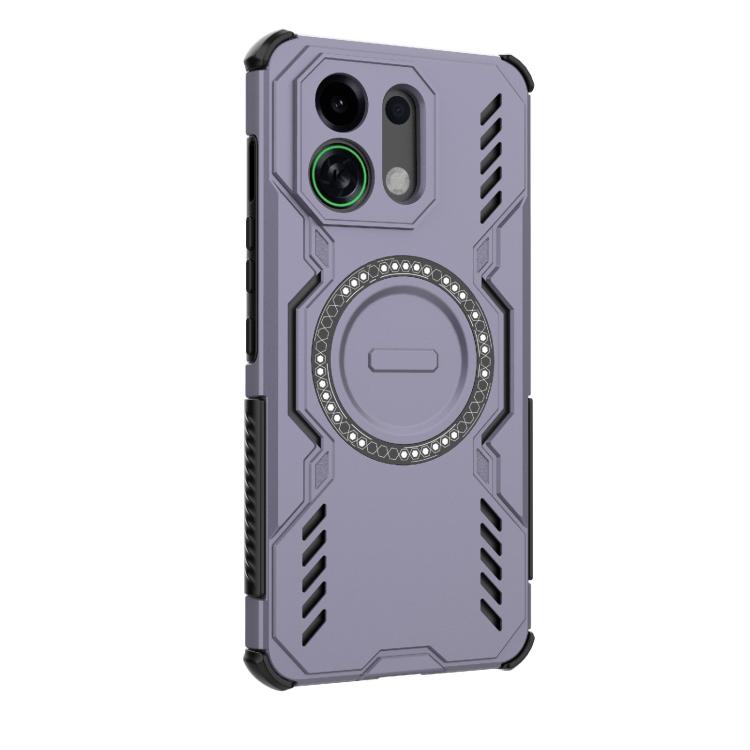 For OPPO K13 Turbo 5G Butterfly Armor MagSafe Magnetic Ring Shockproof Phone Case