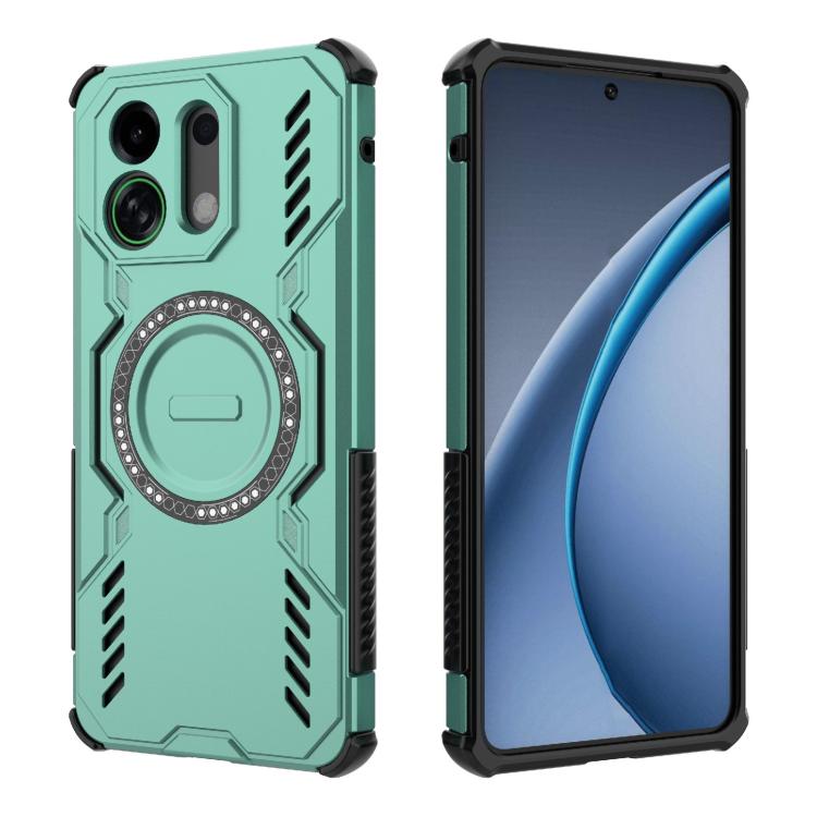For OPPO K13 Turbo 5G Butterfly Armor MagSafe Magnetic Ring Shockproof Phone Case