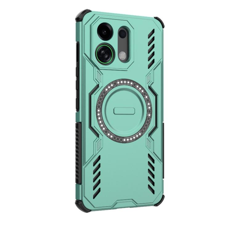 For OPPO K13 Turbo 5G Butterfly Armor MagSafe Magnetic Ring Shockproof Phone Case