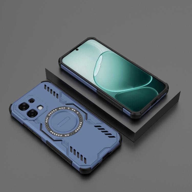 For OPPO F31 5G Global Butterfly Armor MagSafe Magnetic Ring Shockproof Phone Case