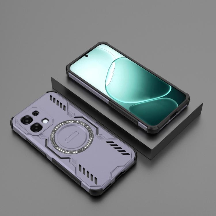 For OPPO F31 5G Global Butterfly Armor MagSafe Magnetic Ring Shockproof Phone Case