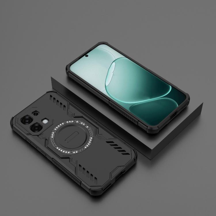 For OPPO F31 5G Global Butterfly Armor MagSafe Magnetic Ring Shockproof Phone Case