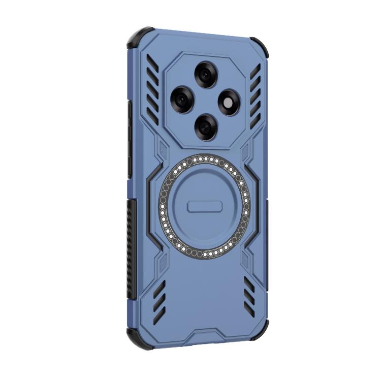 For OPPO F31 Pro 5G India Butterfly Armor MagSafe Magnetic Ring Shockproof Phone Case