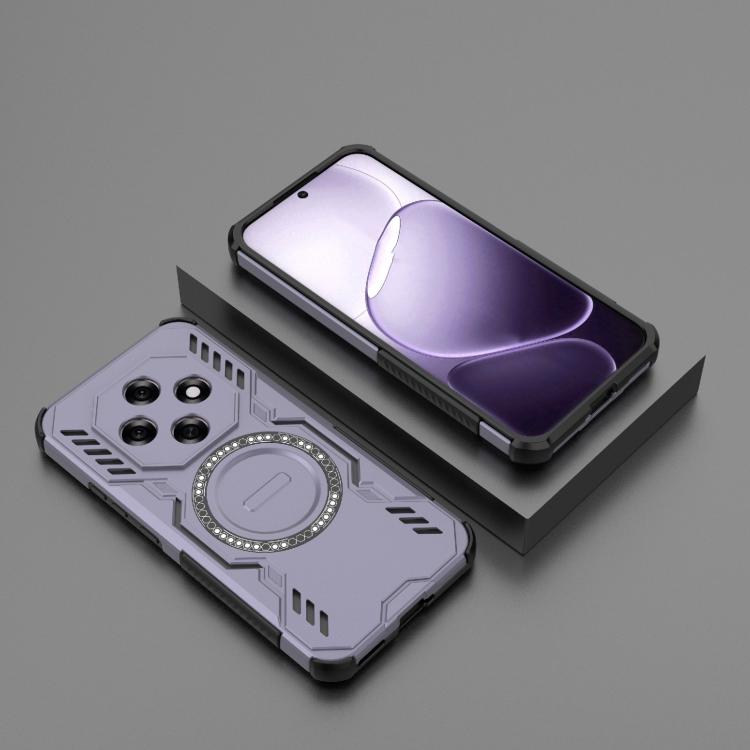For OPPO F31 Pro 5G India Butterfly Armor MagSafe Magnetic Ring Shockproof Phone Case