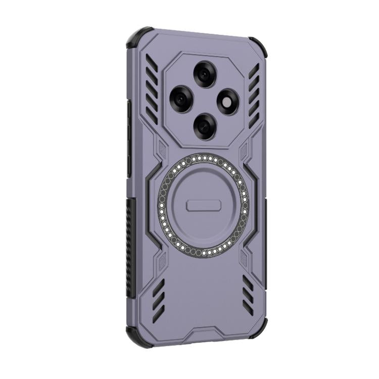 For OPPO F31 Pro 5G India Butterfly Armor MagSafe Magnetic Ring Shockproof Phone Case