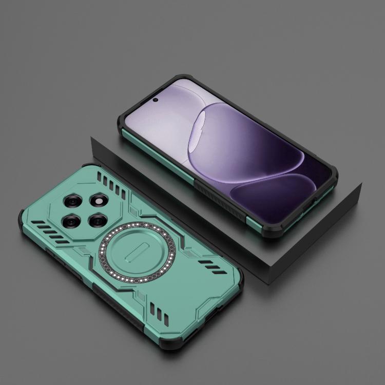 For OPPO F31 Pro 5G India Butterfly Armor MagSafe Magnetic Ring Shockproof Phone Case