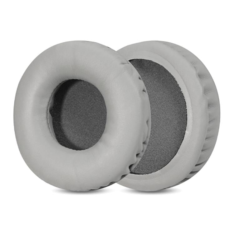 2pcs Sponge Earmuffs Replacement Earpads For ATH-AR3BT / AR3iS / AR1iS, Style:Grey Protein Leather