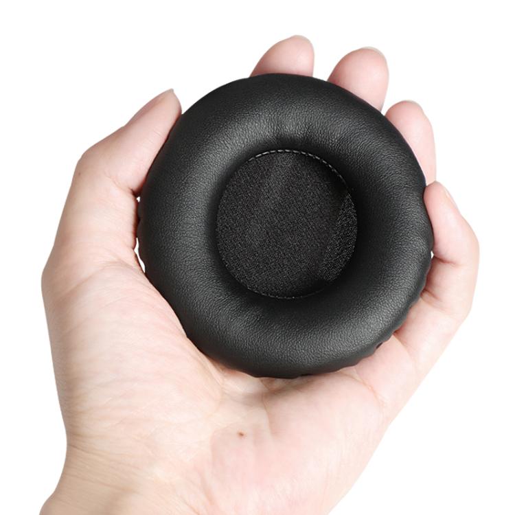 2pcs Sponge Earmuffs Replacement Earpads For ATH-AR3BT / AR3iS / AR1iS, Style:Grey Protein Leather