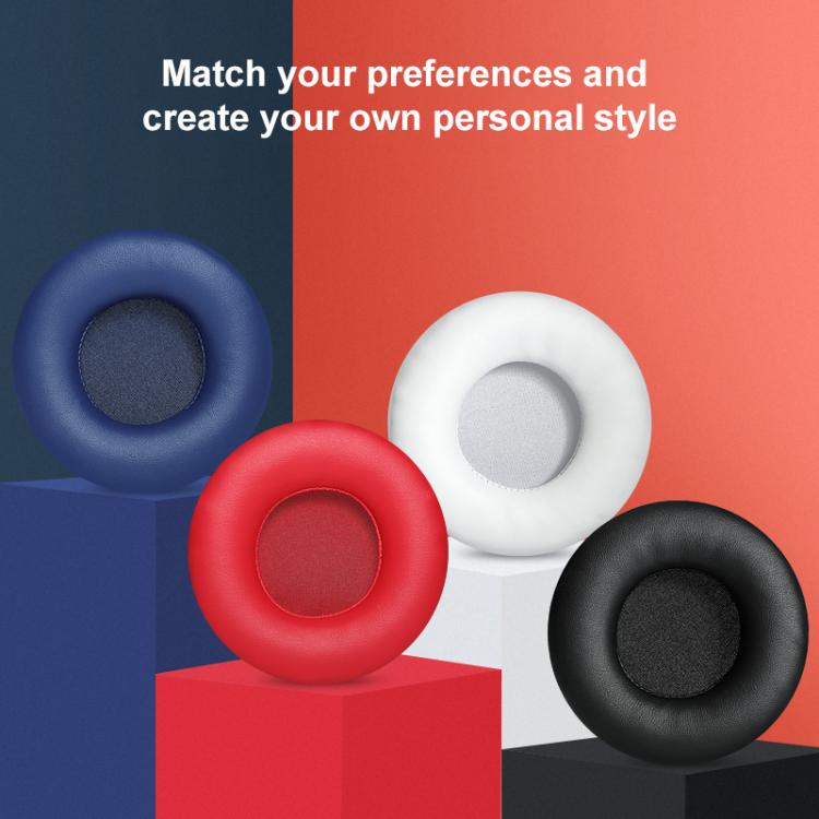 2pcs Sponge Earmuffs Replacement Earpads For ATH-AR3BT / AR3iS / AR1iS, Style:Pink Ice Silk Cloth