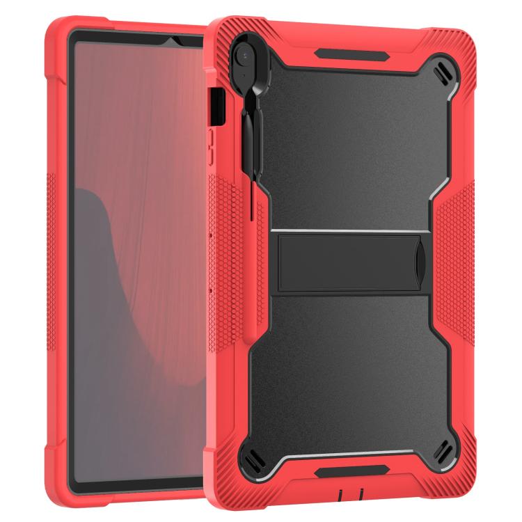 For Samsung Galaxy Tab S10 FE+ Shockproof Silicone Hybrid PC Tablet Case with Holder
