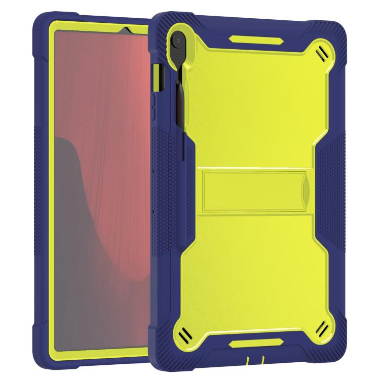 For Samsung Galaxy Tab S10 FE+ Shockproof Silicone Hybrid PC Tablet Case with Holder