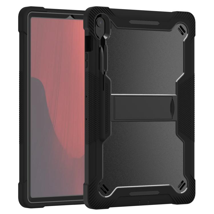 For Samsung Galaxy Tab S10 FE+ Shockproof Silicone Hybrid PC Tablet Case with Holder