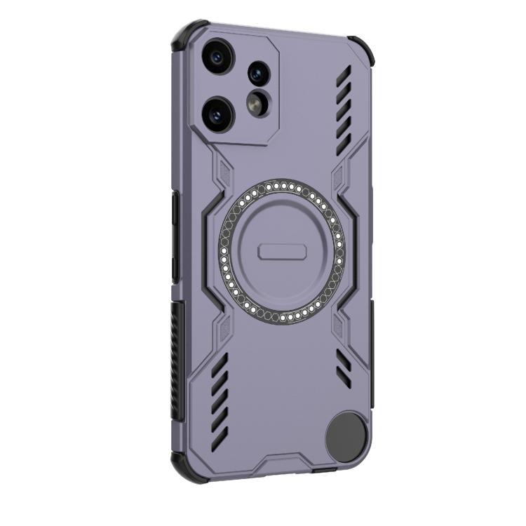 For Nothing CMF Phone 2 Pro 5G Global Butterfly Armor MagSafe Magnetic Ring Shockproof Phone Case