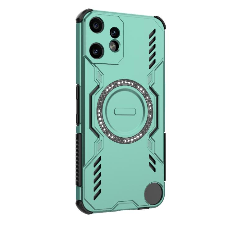 For Nothing CMF Phone 2 Pro 5G Global Butterfly Armor MagSafe Magnetic Ring Shockproof Phone Case