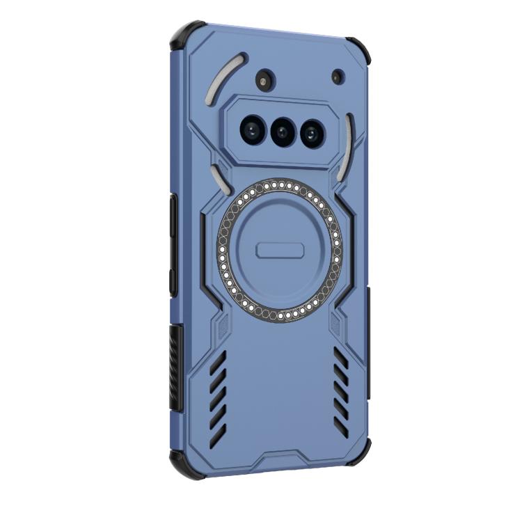 For Nothing Phone 3a Butterfly Armor MagSafe Magnetic Ring Shockproof Phone Case