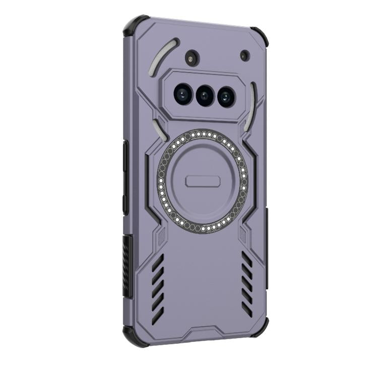 For Nothing Phone 3a Butterfly Armor MagSafe Magnetic Ring Shockproof Phone Case