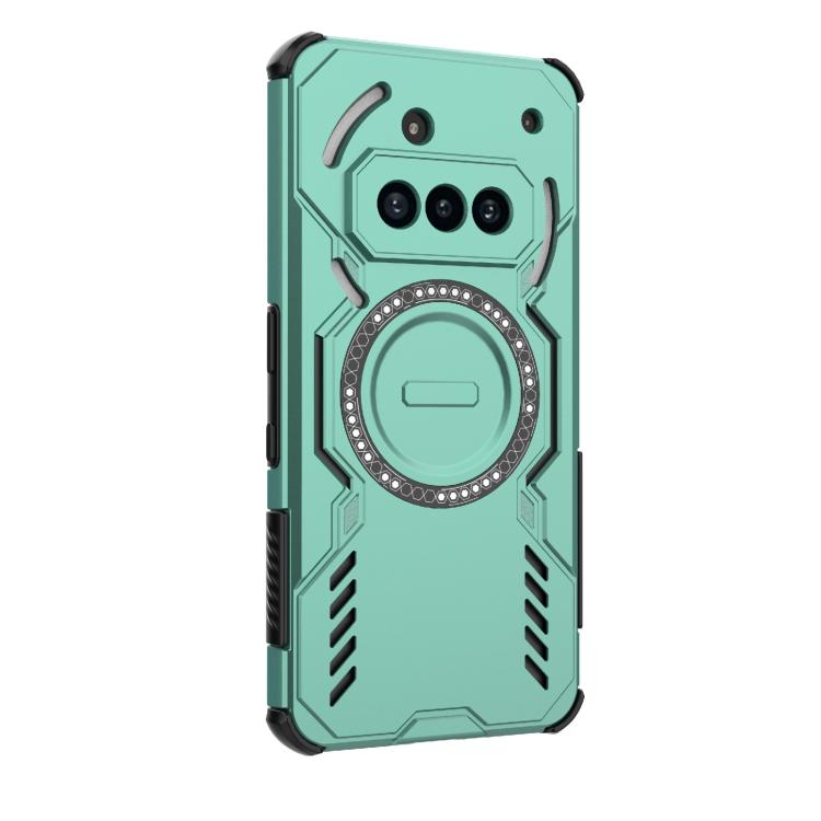 For Nothing Phone 3a Butterfly Armor MagSafe Magnetic Ring Shockproof Phone Case