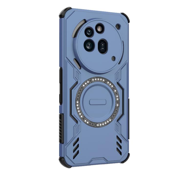 For Nothing Phone 3a Pro Butterfly Armor MagSafe Magnetic Ring Shockproof Phone Case