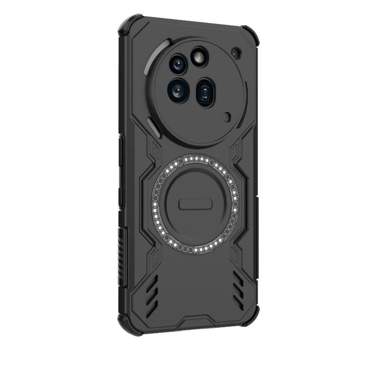For Nothing Phone 3a Pro Butterfly Armor MagSafe Magnetic Ring Shockproof Phone Case