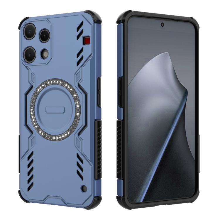 For Nothing Phone 3a Lite 5G Butterfly Armor MagSafe Magnetic Ring Shockproof Phone Case