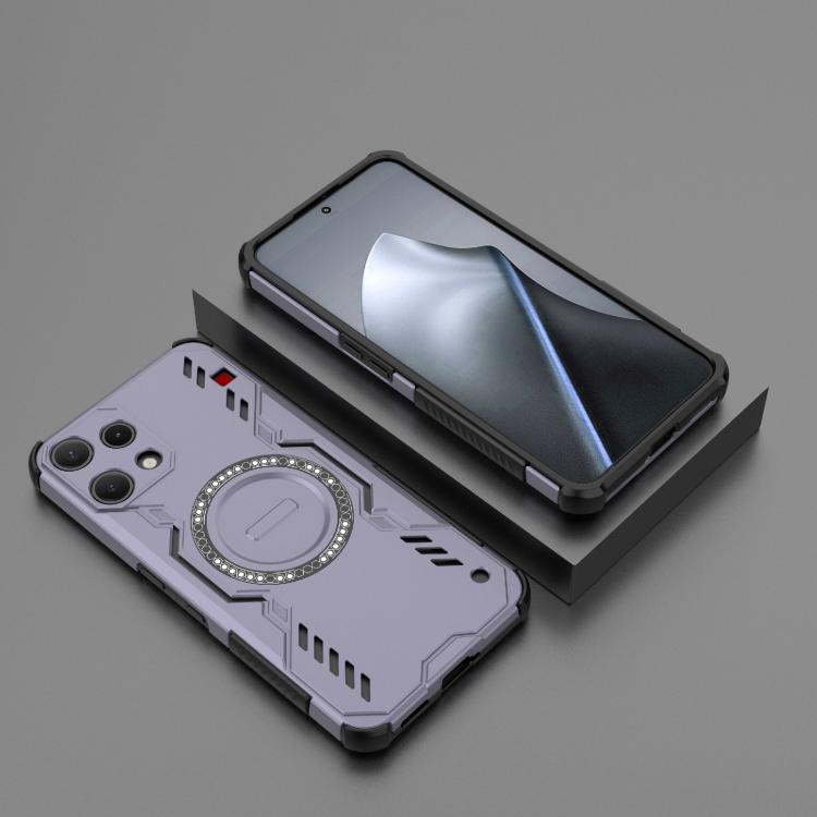 For Nothing Phone 3a Lite 5G Butterfly Armor MagSafe Magnetic Ring Shockproof Phone Case