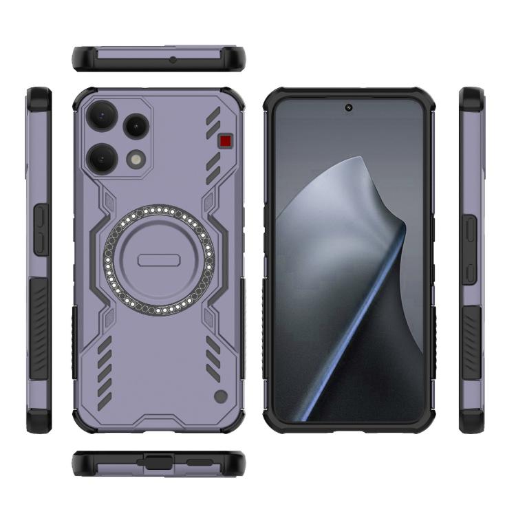 For Nothing Phone 3a Lite 5G Butterfly Armor MagSafe Magnetic Ring Shockproof Phone Case