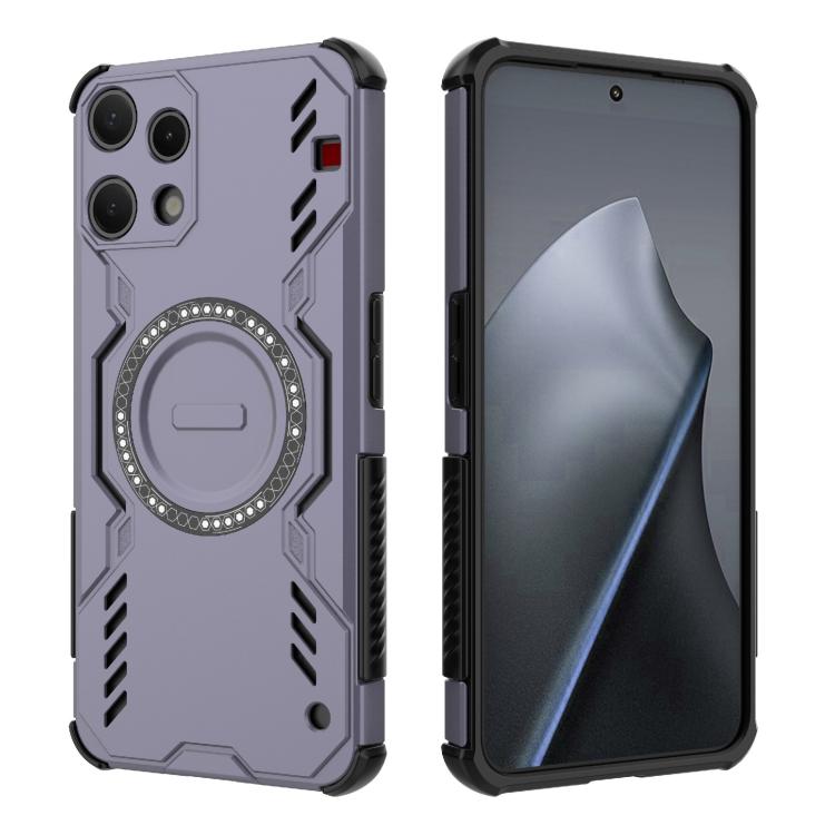 For Nothing Phone 3a Lite 5G Butterfly Armor MagSafe Magnetic Ring Shockproof Phone Case
