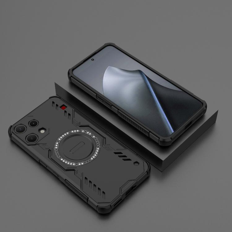 For Nothing Phone 3a Lite 5G Butterfly Armor MagSafe Magnetic Ring Shockproof Phone Case