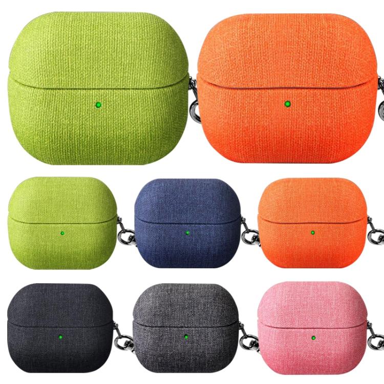 For Samsung Galaxy Buds3 / Buds3 Pro Fine Cloth Earphone Case with Hook