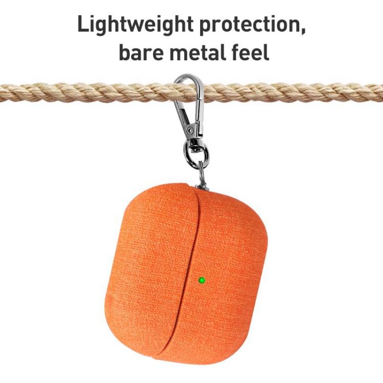 For Samsung Galaxy Buds3 / Buds3 Pro Fine Cloth Earphone Case with Hook