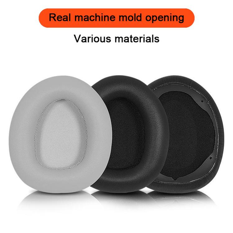 For Dareu EH739 / EH755 2pcs Protein Leather Snap-on Type Earphone Covers