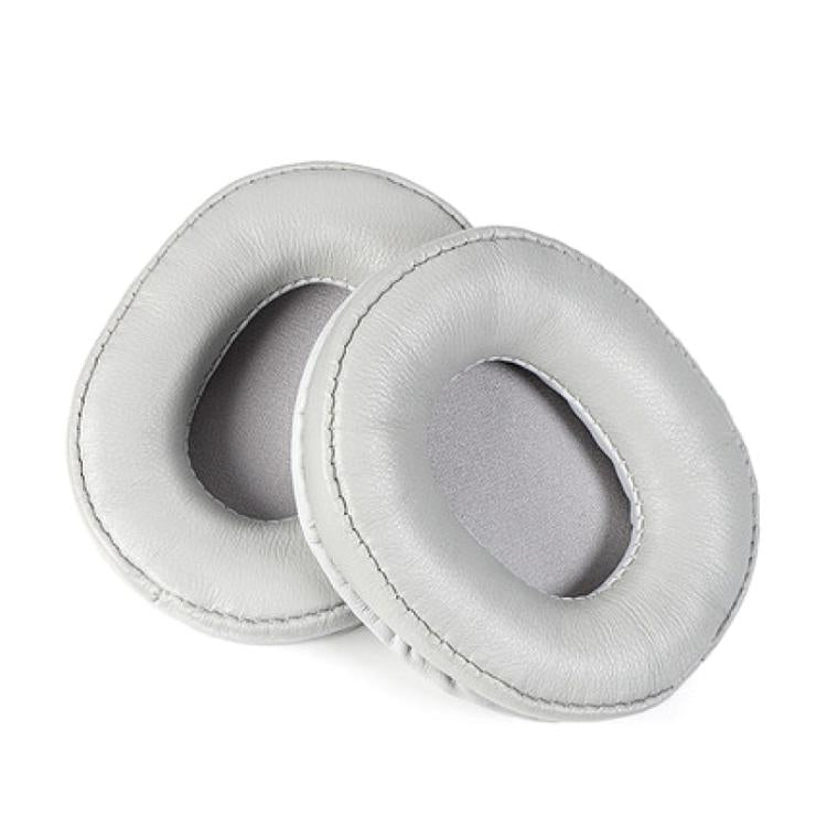 2pcs Sponge Earmuffs Replacement Earpads For ATH-SR5 / SR5BT, Style:Grey Lambskin