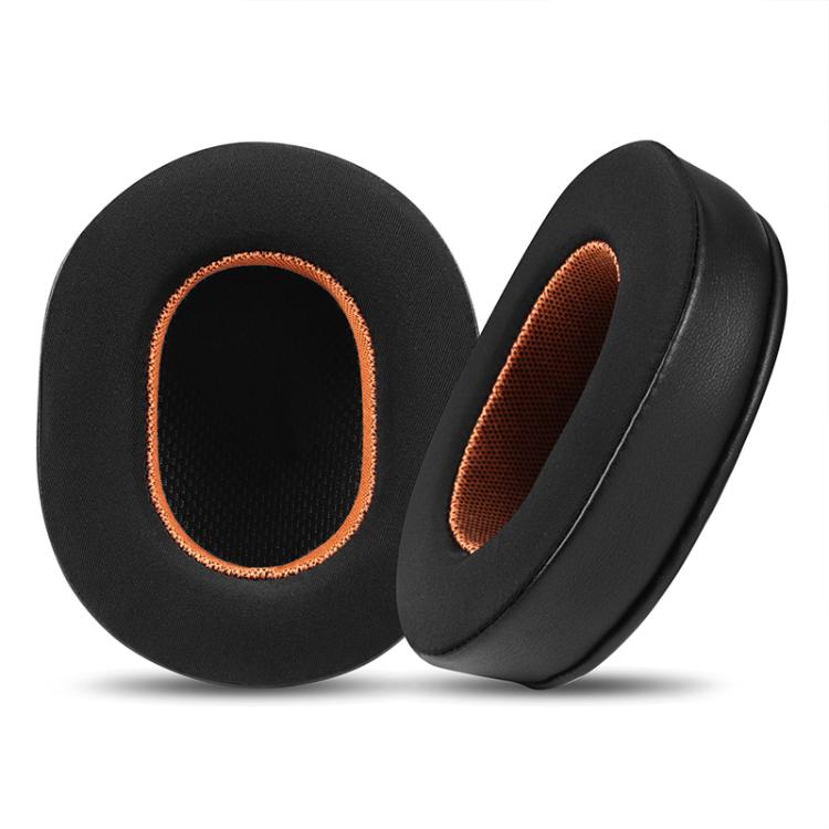 2pcs Ice Silk Cloth Replacement Earpads For Audio Technica ATH-MSR7 / M50X / M40