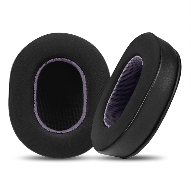2pcs Ice Silk Cloth Replacement Earpads For Audio Technica ATH-MSR7 / M50X / M40