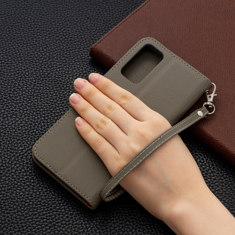 For Samsung Galaxy S20 FE 5G / S20 Lite Litchi Texture Pure Color Horizontal Flip PU Leather Case with Holder & Card Slots & Wallet & Lanyard