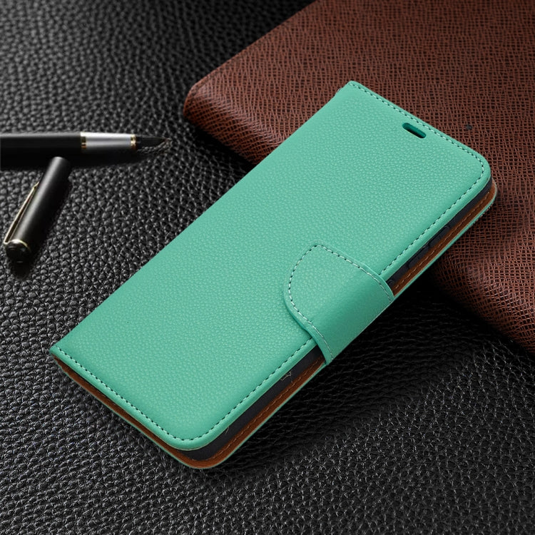 For Samsung Galaxy S20 FE 5G / S20 Lite Litchi Texture Pure Color Horizontal Flip PU Leather Case with Holder & Card Slots & Wallet & Lanyard
