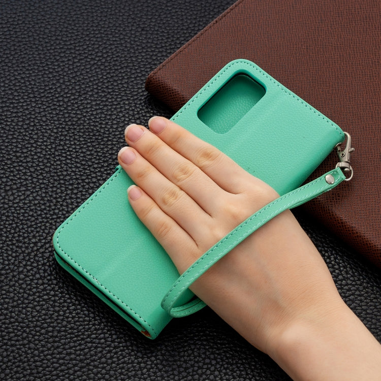 For Samsung Galaxy S20 FE 5G / S20 Lite Litchi Texture Pure Color Horizontal Flip PU Leather Case with Holder & Card Slots & Wallet & Lanyard