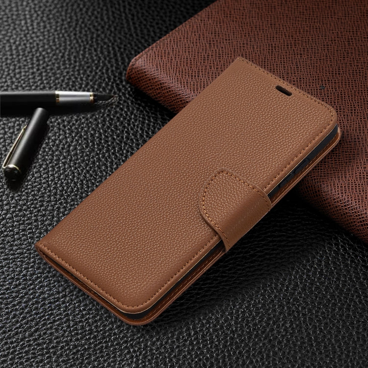 For Samsung Galaxy S20 FE 5G / S20 Lite Litchi Texture Pure Color Horizontal Flip PU Leather Case with Holder & Card Slots & Wallet & Lanyard