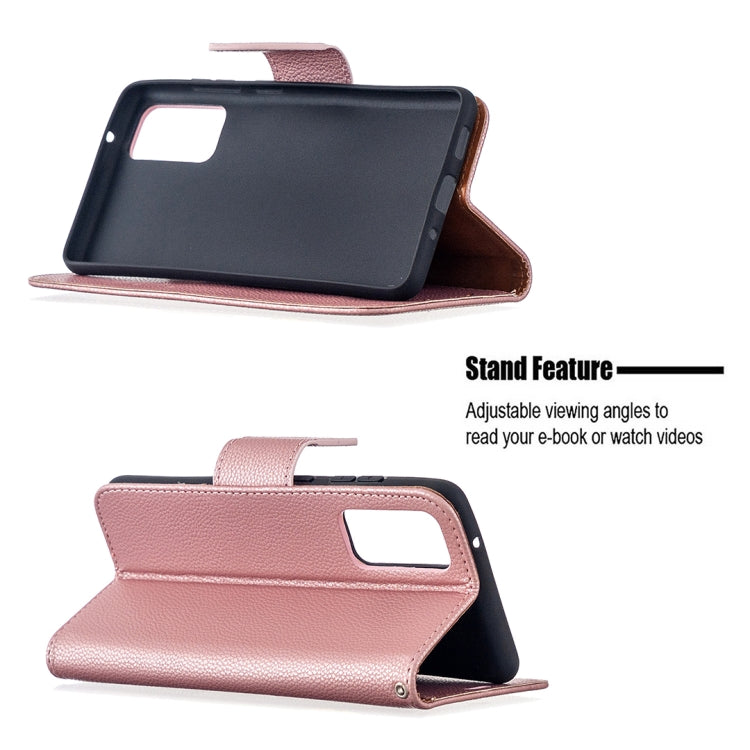 For Samsung Galaxy S20 FE 5G / S20 Lite Litchi Texture Pure Color Horizontal Flip PU Leather Case with Holder & Card Slots & Wallet & Lanyard
