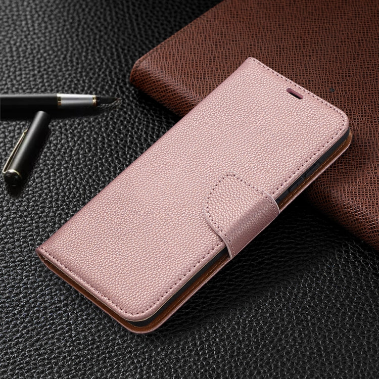 For Samsung Galaxy S20 FE 5G / S20 Lite Litchi Texture Pure Color Horizontal Flip PU Leather Case with Holder & Card Slots & Wallet & Lanyard