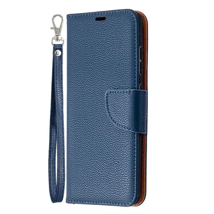 For Samsung Galaxy S20 FE 5G / S20 Lite Litchi Texture Pure Color Horizontal Flip PU Leather Case with Holder & Card Slots & Wallet & Lanyard