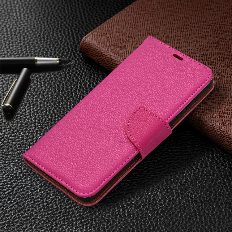 For Samsung Galaxy S20 FE 5G / S20 Lite Litchi Texture Pure Color Horizontal Flip PU Leather Case with Holder & Card Slots & Wallet & Lanyard
