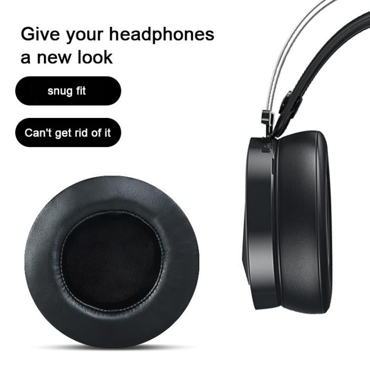 For Dareu EH722 2pcs Protein Leather Slip-on Type Earphone Covers