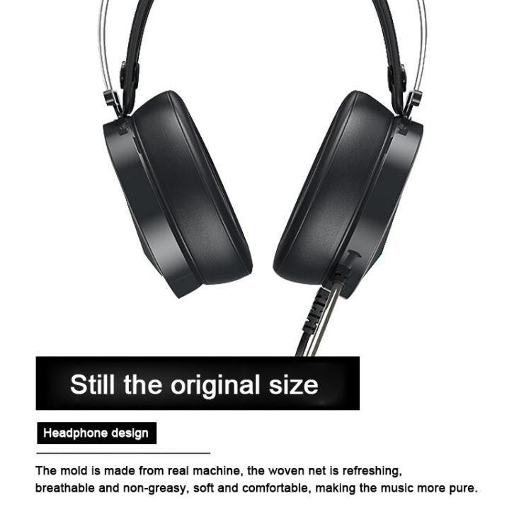 For Dareu EH722 2pcs Protein Leather Slip-on Type Earphone Covers