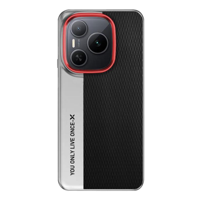 For Honor Power Camera Design Diamond Texture Leather PC Phone Case