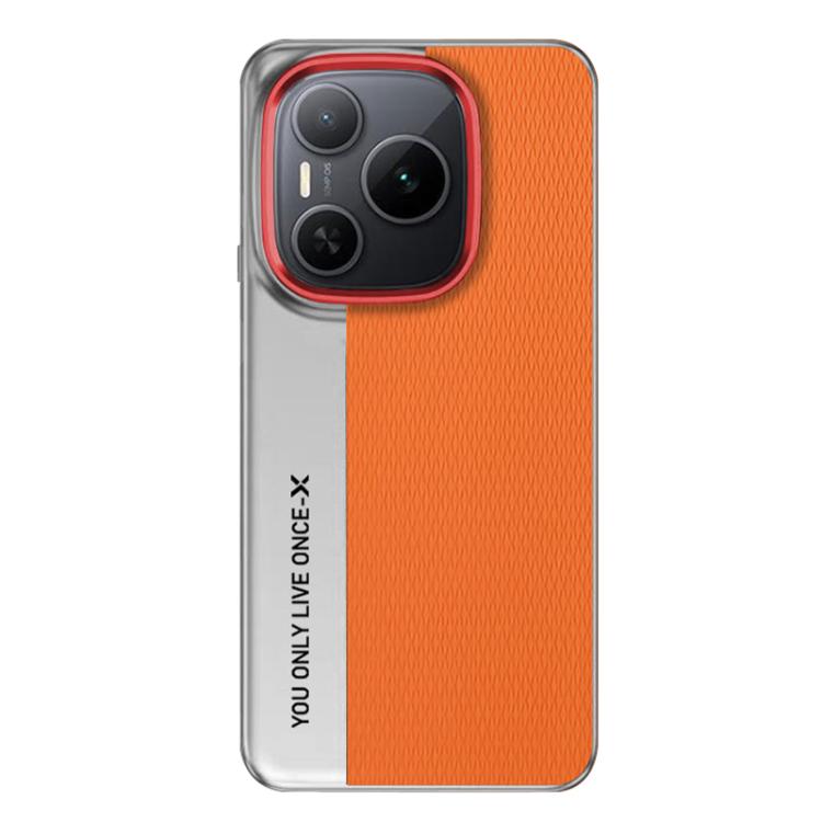 For Honor Power Camera Design Diamond Texture Leather PC Phone Case