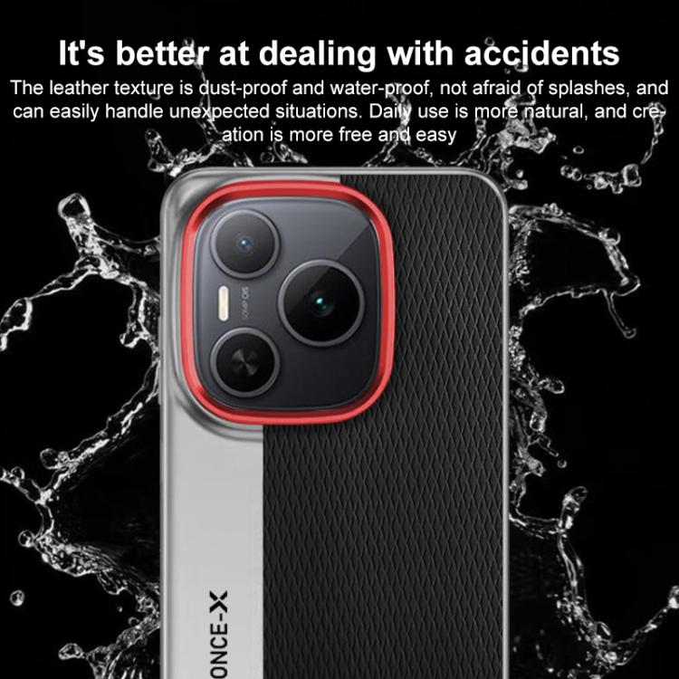 For Honor Power Camera Design Diamond Texture Leather PC Phone Case
